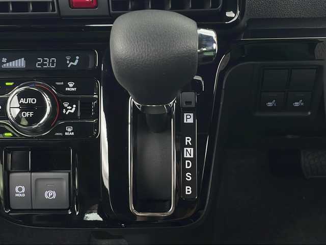 ダイハツ タント カスタム X 秋田県 2024(令6)年 0.1千km ブラックマイカメタリック ４ＷＤ/バックカメラ装着車両/両側パワースライドドア/ウェルカムオープン/前席シートヒーター/ハーフレザーシート/オートブレーキホールド/プッシュスタート/スマートキー/スペアキー/オートライト/リアサンシェード/ＬＥＤヘッドライト/オーディオレス