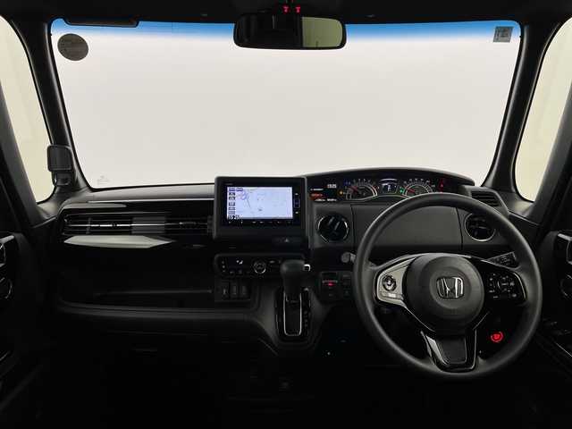 ホンダ Ｎ ＢＯＸ カスタム L 新潟県 2022(令4)年 2.7万km ミッドナイトブルービームM ホンダセンシング/シーケンシャルウィンカー/純正ナビ/　CD/DVD/Bluetooth/フルセグTV/バックカメラ/左側パワースライドドア/レーダークルーズコントロール/LEDオートライト/シートヒーター/純正14インチアルミホイール/ウィンカーミラー/電格ミラー/ステアリングリモコン/レーンキープアシスト/スマートキー/ビルトインETC