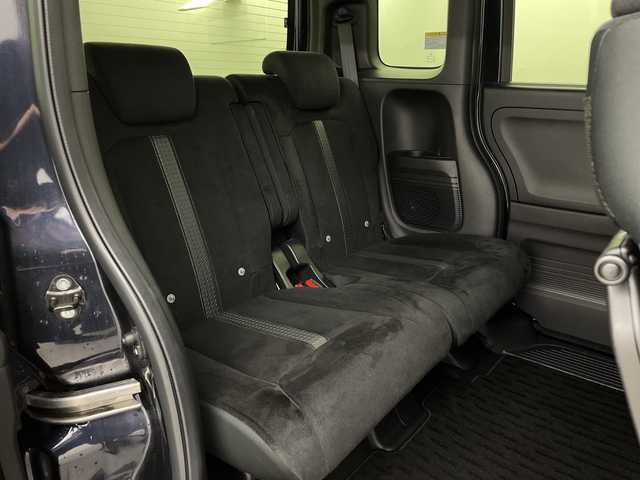 ホンダ Ｎ ＢＯＸ カスタム L 新潟県 2022(令4)年 2.7万km ミッドナイトブルービームM ホンダセンシング/シーケンシャルウィンカー/純正ナビ/　CD/DVD/Bluetooth/フルセグTV/バックカメラ/左側パワースライドドア/レーダークルーズコントロール/LEDオートライト/シートヒーター/純正14インチアルミホイール/ウィンカーミラー/電格ミラー/ステアリングリモコン/レーンキープアシスト/スマートキー/ビルトインETC