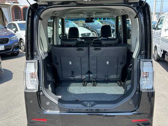 ダイハツ タント カスタム RS トップED SA Ⅲ 青森県 2017(平29)年 9.4万km ブラックマイカメタリック インタークーラーターボ/Ｐａｎａｓｏｎｉｃナビ/フルセグTV（走行中視聴可）/BlueTooth接続/CD DVD再生/両側パワースライドドア/Ｄ席シートヒーター/バックカメラ/コーナーセンサー/アイドリングストップ/スマートアシスト３/横滑り防止装置/プリクラッシュセーフティ/スペアキー1本、エンジンスターター/冬タイヤ、ホイールセット4本積み込み