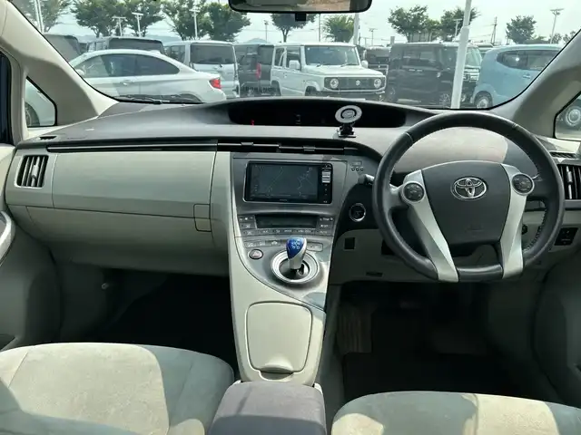 トヨタ プリウス G 和歌山県 2009(平21)年 14.8万km ダークブルーマイカ ALPINE7インチナビ/ワンセグTV/Bluetooth/CD/DVD/SD/バックカメラ/ETC/ドライブレコーダー/クルーズコントロール/革巻きステアリング/オートライト/フォグランプ/社外15インチAW/プッシュスタート/スマートキー/スペアキー