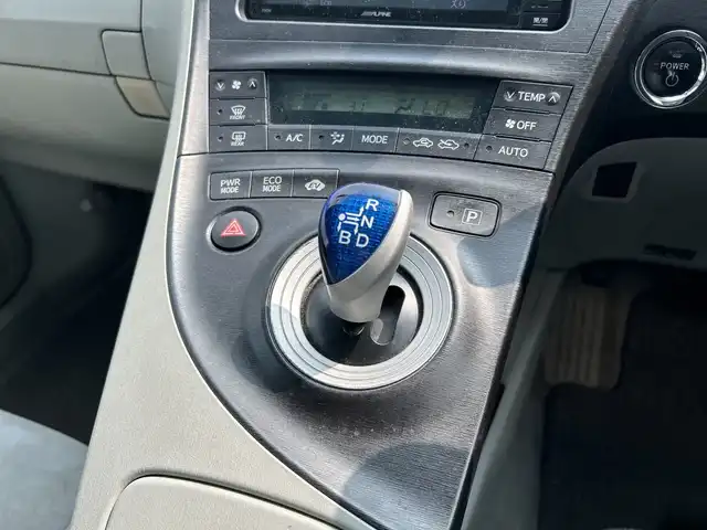 トヨタ プリウス G 和歌山県 2009(平21)年 14.8万km ダークブルーマイカ ALPINE7インチナビ/ワンセグTV/Bluetooth/CD/DVD/SD/バックカメラ/ETC/ドライブレコーダー/クルーズコントロール/革巻きステアリング/オートライト/フォグランプ/社外15インチAW/プッシュスタート/スマートキー/スペアキー
