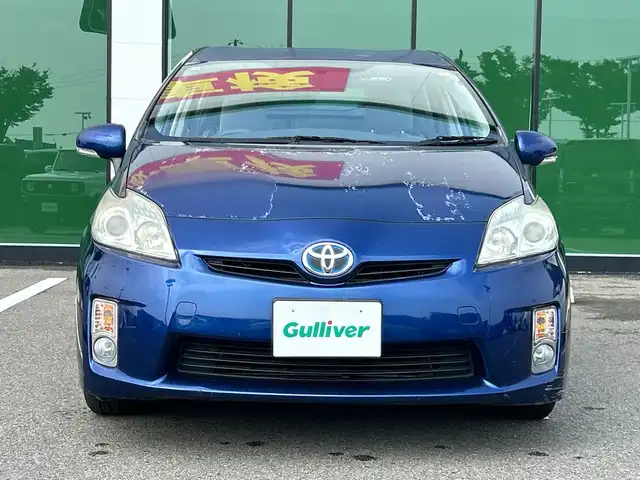 トヨタ プリウス G 和歌山県 2009(平21)年 14.8万km ダークブルーマイカ ALPINE7インチナビ/ワンセグTV/Bluetooth/CD/DVD/SD/バックカメラ/ETC/ドライブレコーダー/クルーズコントロール/革巻きステアリング/オートライト/フォグランプ/社外15インチAW/プッシュスタート/スマートキー/スペアキー