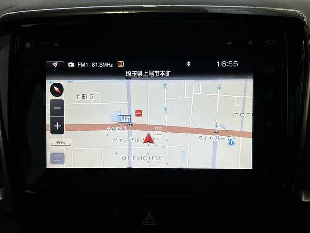 スズキ スペーシア カスタム XS ターボ 埼玉県 2016(平28)年 5.2万km クールカーキPM ターボ車/スズキ セーフティ サポート/ ・デュアルカメラブレーキサポート/ ・先行車発進お知らせ機能/ ・誤発進抑制機能/ ・後方誤発進抑制機能/純正メモリーナビゲーション/AM/FM/CD/DVD/BT/AUX/aha/フルセグテレビ/全方位モニター/両側パワースライドドア/ＨＩＤヘッドライト/フォグランプ/オートライト/純正15インチアルミ/スペアキー1本/保証書/取扱説明書