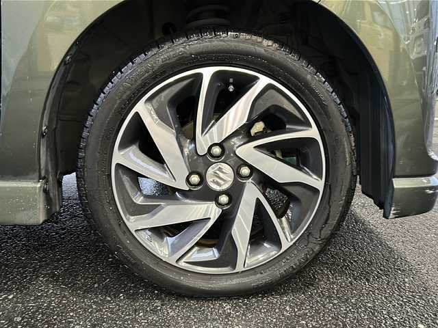 スズキ スペーシア カスタム XS ターボ 埼玉県 2016(平28)年 5.2万km クールカーキPM ターボ車/スズキ セーフティ サポート/ ・デュアルカメラブレーキサポート/ ・先行車発進お知らせ機能/ ・誤発進抑制機能/ ・後方誤発進抑制機能/純正メモリーナビゲーション/AM/FM/CD/DVD/BT/AUX/aha/フルセグテレビ/全方位モニター/両側パワースライドドア/ＨＩＤヘッドライト/フォグランプ/オートライト/純正15インチアルミ/スペアキー1本/保証書/取扱説明書