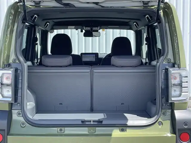 ダイハツ タフト G 福岡県 2020(令2)年 2.4万km フォレストカーキメタリック ナビ・ドラレコ連携/ルーフレール　/バックモニター /スカイフィールトップ /スマートアシスト /D/N席シートヒーター /純正７インチナビ（NMZK-W70D） /コーナーセンサー /CD/DVD /ETC /フルセグTV/アイドリングストップ/スマートキー/プッシュスタート