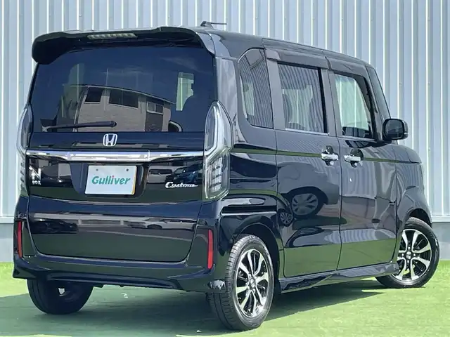 ホンダ Ｎ ＢＯＸ カスタム G L ホンダセンシング 香川県 2019(平31)年 4.5万km クリスタルブラックパール ワンオーナー/8型ナビ フルセグTV CD BT/バックカメラ/ビルトイン ETC/パワースライドドア/スマートキー 2個/衝突被害軽減ブレーキ/レーダークルーズコントロール/レーンアシスト/オートマチックハイビーム/LEDオートヘッドライト/フォグライト/ステアリングリモコン/横滑り防止/W サイド カーテン エアバッグ/保証書 取説 ナビ取説/禁煙車