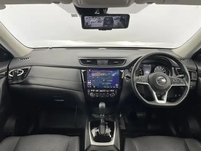 日産 エクストレイル 20Xi 埼玉県 2019(令1)年 4.1万km ブリリアントホワイトパール プロパイロット 社外10インチフローティングナビ アラウンドビューモニター パワーバックドア ルーフレール ドラレコ ETC コーナーセンサー Bluetooth 地デジTV LEDヘッドライト
