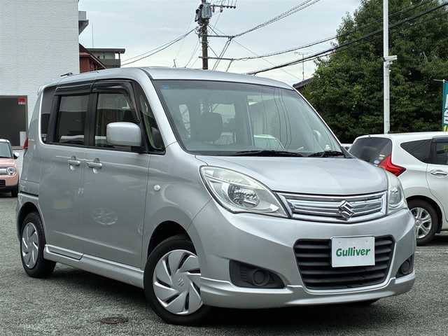 スズキ ソリオ G リミテッド 熊本県 2015(平27)年 6.5万km シルキーシルバーメタリック 左側パワースライドドア/プッシュスタート/スマートキー/ABS/横滑り防止装置/盗難防止装置/保証書/取扱説明書/スペアキー