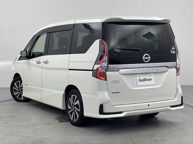 日産 セレナ ハイウェイスター G 愛知県 2020(令2)年 1.9万km ブリリアントホワイトパール ●純正10インチナビ/(フルセグ/CD/DVD/Bluetooth)/●全方位カメラ/●プロパイロット/(レーダークルーズコントロール/レーンキープアシスト)/●ブラインドスポットモニター/●衝突被害軽減システム/●前後コーナーセンサー/●電動パーキングブレーキ/●オートブレーキホールド/●LEDライト＆フォグランプ/●オートライト/●革巻きステアリング/●ステアリングスイッチ/●ETC/●前方ドライブレコーダー/●デジタルインナーミラー/●両側パワースライドドア/●スマートキー/●プッシュスタート/●ドアバイザー/●純正フロアマット/●純正16インチアルミホイール/●W＋サイド＋カーテンSRS＋ABS/●保証書/●車輌取扱説明書/●ナビ取扱説明書