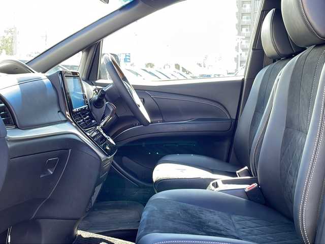 トヨタ エスティマ アエラス プレミアム G 長野県 2019(令1)年 6.1万km ブラック モデリスタエアロ（F・S・R）/セーフティーセンス/・プリクラッシュセーフティ/・レーンディパーチャーアラート/・オートマチックハイビーム/・先行車発進お知らせ機能/社外9インチナビ【MDV-M906HDl】/（CD/DVD/フルセグTV/BT）/バックカメラ/ビルトインETC/両側パワースライドドア/シートヒーター（D・N席）/D席パワーシート/電動リアゲート/クルーズコントロール/ウッドコンビステアリング/ステアリングスイッチ/AC100V/LEDヘッドライト/オートライト/スマートキー/Pスタート/電動格納ミラー/純正フロアマット/VENERDI18インチAW/純正AWスタッドレス積み込み