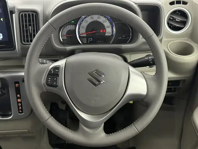 スズキ エブリィ ワゴン PZターボ スペシャル 愛知県 2023(令5)年 1.4万km ブルーイッシュブラックパール3 デュアルカメラブレーキサポート/アルパイン9型ディスプレイオーディオ/Bluetooth/CarPlay/HDMI/両側パワースライド/ドライブレコーダー/AUTOサイドステップ/ETC/シートヒーター/リアヒータースイッチ/パーキングソナー/ステアリングスイッチ/レザー調シートカバー/純正AW