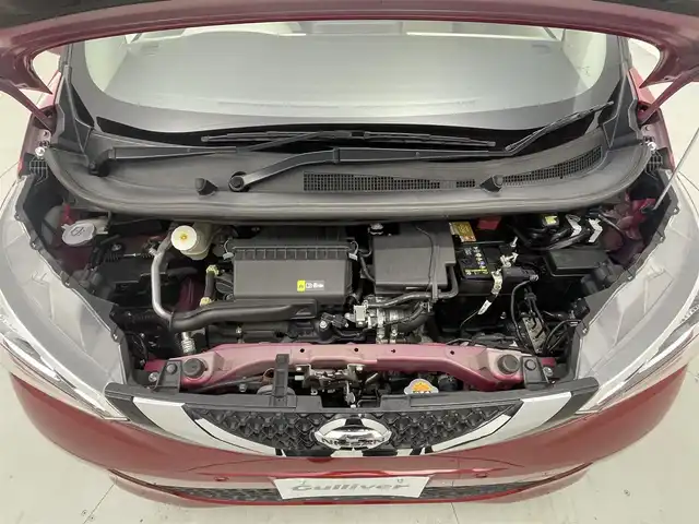 日産 デイズ X 茨城県 2021(令3)年 4.5万km スパークリングレッドM バックカメラ/ETC/ドラレコ/CDチェンジャー/USB入力端子/ベンチシート/純正フロアマット/純正AW/コーナーセンサー（前後）