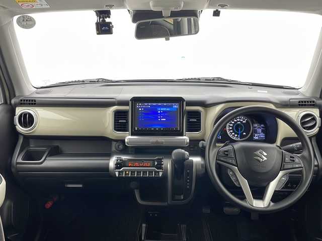 スズキ クロスビー HYBRID MV 千葉県 2023(令5)年 1.2万km キャラバンアイボリーパールメタリック/ホワイト 2トーンルーフ 衝突軽減ブレーキ/レーンキープアシスト/レーダークルーズコントロール/オートマチックハイビーム/純正メモリナビ/（フルセグ/Bluetooth/VD/DVD/FM/AM）/全方位カメラ/ETC/ドライブレコーダー（前後）/シートヒーター（運転席＋助手席）/パドルシフト/LEDヘッドライト/電動格納ミラー/純正フロアマット/純正サイドバイザー/W＋サイド＋カーテンエアバッグ