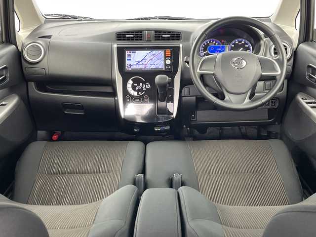 日産 デイズ ハイウェイスターX 道央・札幌 2013(平25)年 7万km プレミアムパープルP ・４WD/・純正ナビ/・フルセグTV/・バックカメラ/・モニター付自動防眩ミラー/・運転席シートヒーター/・ETC/・HIDヘッドライト/・フォグランプ/・アイドリングストップ/・プッシュスタート/・14インチ純正アルミホイール/・純正フロアマット/・純正ドアバイザー