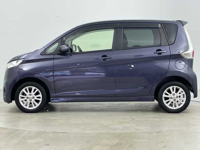 日産 デイズ ハイウェイスターX 道央・札幌 2013(平25)年 7万km プレミアムパープルP ・４WD/・純正ナビ/・フルセグTV/・バックカメラ/・モニター付自動防眩ミラー/・運転席シートヒーター/・ETC/・HIDヘッドライト/・フォグランプ/・アイドリングストップ/・プッシュスタート/・14インチ純正アルミホイール/・純正フロアマット/・純正ドアバイザー