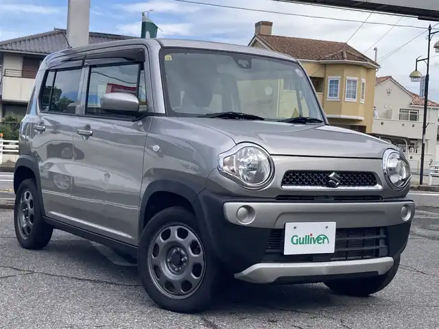 スズキ ハスラー G 愛知県 2018(平30)年 5万km スチールシルバーM 車検　令和9年11月/4WD/デュアルカメラブレーキサポート/社外メモリーナビTV/DVDビデオ&CD/地デジ　フルセグ/Bluetoothオーディオ/スマートキー×2ケ/プッシュスタート/シートヒーター/ETC/保証書取説有り