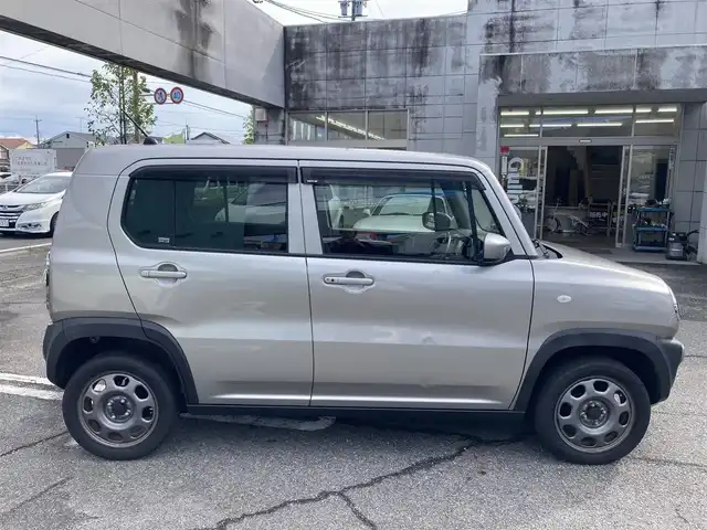 スズキ ハスラー G 愛知県 2018(平30)年 5万km スチールシルバーM 車検　令和9年11月/4WD/デュアルカメラブレーキサポート/社外メモリーナビTV/DVDビデオ&CD/地デジ　フルセグ/Bluetoothオーディオ/スマートキー×2ケ/プッシュスタート/シートヒーター/ETC/保証書取説有り
