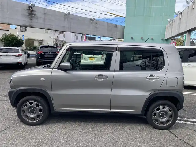 スズキ ハスラー G 愛知県 2018(平30)年 5万km スチールシルバーM 車検　令和9年11月/4WD/デュアルカメラブレーキサポート/社外メモリーナビTV/DVDビデオ&CD/地デジ　フルセグ/Bluetoothオーディオ/スマートキー×2ケ/プッシュスタート/シートヒーター/ETC/保証書取説有り