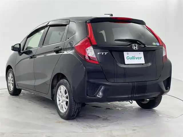 ホンダ フィット 13G Fパッケージ 福井県 2014(平26)年 10.7万km クリスタルブラックパール KENWOODナビ/CD/DVD/TV/横滑り防止/プッシュスタート/スマートキー/ドアバイザー