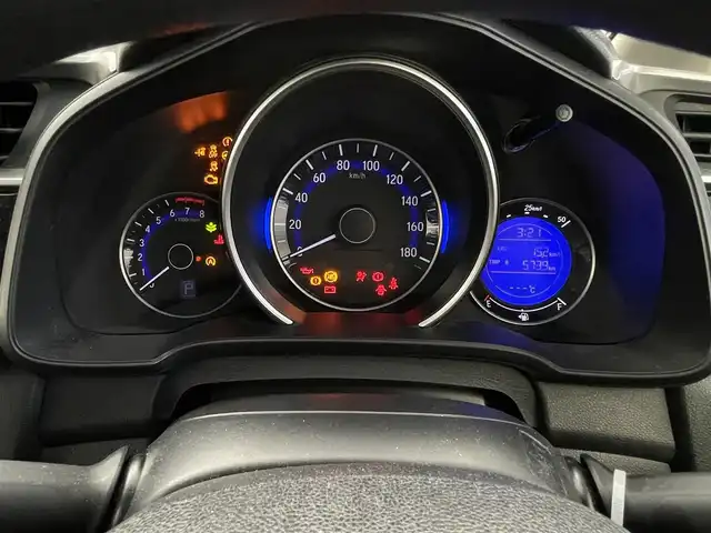 ホンダ フィット 13G Fパッケージ 福井県 2014(平26)年 10.7万km クリスタルブラックパール KENWOODナビ/CD/DVD/TV/横滑り防止/プッシュスタート/スマートキー/ドアバイザー