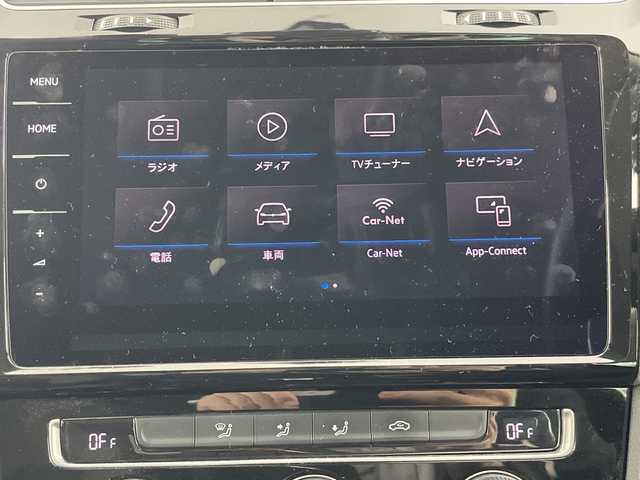フォルクスワーゲン ゴルフ TSI ハイライン テックED 愛知県 2019(平31)年 7.1万km アトランティックブルーM 禁煙車/純正9.2インチナビ/（CD/DVD/Bluetooth/フルセグTV/USB)/ジェスチャーコントロール/バックカメラ/衝突軽減ブレーキ/レーンキープアシスト/レーダークルーズコントロール/リヤトラフィックアラート/ブラインドスポットモニター/ETC2.0/前後ドライブレコーダー/アイドリングストップ/パドルシフト/純正17インチアルミホイール/スマートキー/スペアキー1本/プッシュスタート/LEDヘッドライト/フロントフォグランプ/フロアマット/横滑り防止装置/ステアリングスイッチ