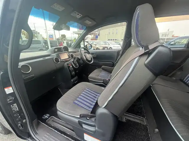 トヨタ スペイド F クイーンⅡ 愛媛県 2017(平29)年 6.7万km ブラッキッシュアゲハガラスフレーク ディーラーOP純正ナビ/BT/AM・FM/CD/DVD/フルセグTV/ETC/バックカメラ/衝突軽減システム/横滑り防止装置/レーンキープアシスト/オートライト/オートマチックハイビーム/ステアリングスイッチ/片側パワースライドドア/社外アルミホイール/純正フロアマット