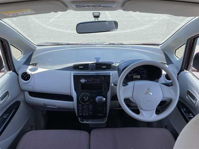 三菱 ｅＫワゴン M 道央・札幌 2017(平29)年 4.8万km レッドメタリック ４WD/社外オーディオ/AM/FM/CD/USB/AUX/横滑り防止装置/アイドリングストップ/D席シートヒーター/リモコンキー/ハロゲンヘッドライト/ヘッドライトレベライザー/電動格納ミラー/フロアマット/ドアバイザー/スペアキー