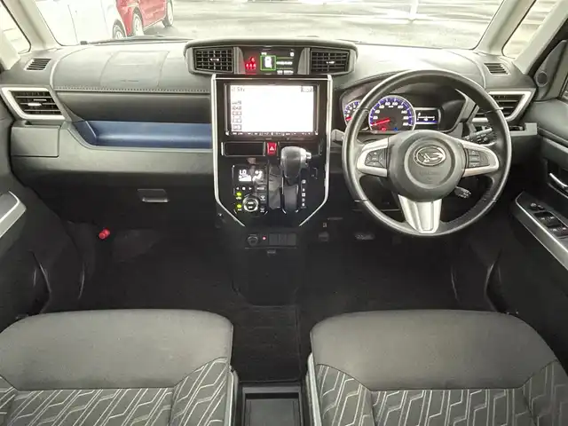 ダイハツ トール カスタムG SAⅡ 佐賀県 2017(平29)年 6万km ブラックマイカメタリック 社外9型メモリーナビゲーション【X9VD】/・BT CD DVD SD AM FM フルセグTV/バックカメラ/ドライブレコーダー/ビルトインETC/両側パワースライドドア/LEDヘッドライト/フォグランプ/オートライト/クルーズコントロール/衝突被害軽減システム/車線逸脱防止警報/純正14インチアルミホイール/純正フロアマット/純正ドアバイザー