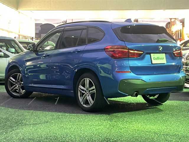 ＢＭＷ Ｘ１ 大阪府 2016(平28)年 6万km 青 純正ナビ/　-CD/DVD/Bluetooth/クルーズコントロール/衝突被害軽減ブレーキ/クリアランスソナー/パワーバックドア/バックカメラ/ルーフレール/オートライト/スマートキー×2/プッシュスタート/保証書.取説