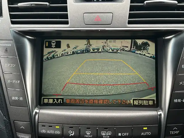 レクサス ＬＳ 600hL 千葉県 2008(平20)年 6.9万km ブラックオパールマイカ サンルーフ　黒革シート　ナビ　マークレビンソン　フリップダウンモニター　ＥＴＣ バックカメラ ドラレコ 電動シート エアシート シートヒーター ステアリングヒーター 4WD LEDライト 前後センサー