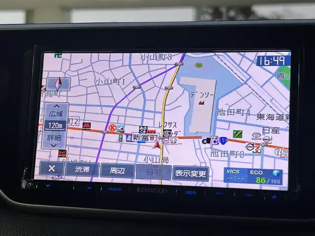 ダイハツ ムーヴ X 愛知県 2015(平27)年 6.2万km ブラックマイカメタリック 社外7型メモリナビ【Bluetooth　CD DVD SD USB フルセグ　品番 :MDV-D502BT】/バックカメラ/ドライブレコーダー/横滑り防止装置/オートライト/ヘッドライトレベライザー/スペアタイヤ×4/アイドリングストップ/プッシュスタート/ドアバイザー/スマートキー【スペア1本】/純正フロアマット/禁煙車