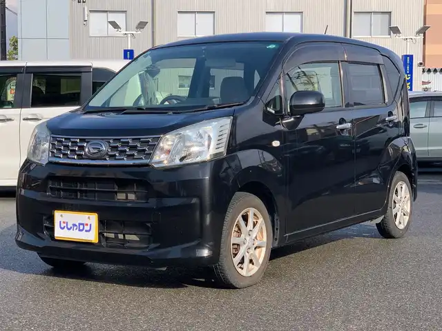 ダイハツ ムーヴ X 福井県 2015(平27)年 6.2万km ブラックマイカメタリック (株)IDOMが運営する【じしゃロン福井店】の自社ローン対象車両になります。こちらは現金ご利用時の価格です。自社ローンご希望の方は別途その旨お申付け下さい。/社外ナビ【Bluetooth　CD DVD フルセグ　品番 :MDV-D502BT】/バックカメラ/ドライブレコーダー/横滑り防止装置/オートライト/ヘッドライトレベライザー/アイドリングストップ/プッシュスタート/ドアバイザー/スマートキー【スペア1本】/純正フロアマット/禁煙車