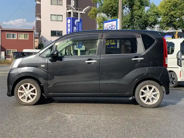 ダイハツ ムーヴ X 福井県 2015(平27)年 6.2万km ブラックマイカメタリック (株)IDOMが運営する【じしゃロン福井店】の自社ローン対象車両になります。こちらは現金ご利用時の価格です。自社ローンご希望の方は別途その旨お申付け下さい。/社外ナビ【Bluetooth　CD DVD フルセグ　品番 :MDV-D502BT】/バックカメラ/ドライブレコーダー/横滑り防止装置/オートライト/ヘッドライトレベライザー/アイドリングストップ/プッシュスタート/ドアバイザー/スマートキー【スペア1本】/純正フロアマット/禁煙車