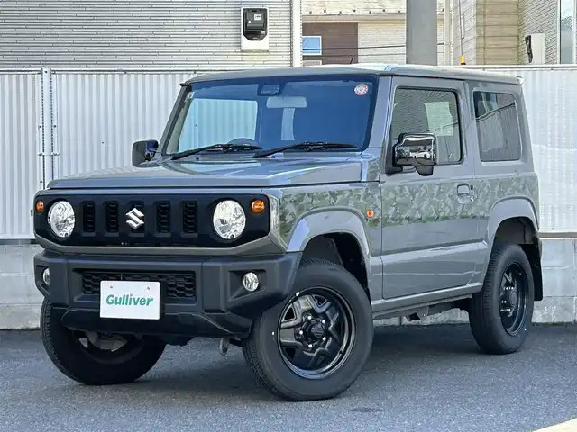 スズキ ジムニー XL 栃木県 2019(令1)年 0.5万km ミディアムグレー SUZUKI Safety Support/・デュアルセンサーブレーキサポート/・誤発信抑制機能/・後方誤発信抑制機能/・車線逸脱警告機能/・車線逸脱抑制機能/・ふらつき警報機能/・発進お知らせ機能/・ハイビームアシスト/8インチ純正ナビ【AVIC-RLS901】/・地デジ/・Bluetooth/・DVD/CD/SD/・USB/バックカメラ/ヒルディセントコントロール/シートヒーター