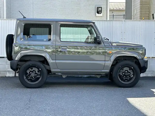 スズキ ジムニー XL 栃木県 2019(令1)年 0.5万km ミディアムグレー SUZUKI Safety Support/・デュアルセンサーブレーキサポート/・誤発信抑制機能/・後方誤発信抑制機能/・車線逸脱警告機能/・車線逸脱抑制機能/・ふらつき警報機能/・発進お知らせ機能/・ハイビームアシスト/8インチ純正ナビ【AVIC-RLS901】/・地デジ/・Bluetooth/・DVD/CD/SD/・USB/バックカメラ/ヒルディセントコントロール/シートヒーター