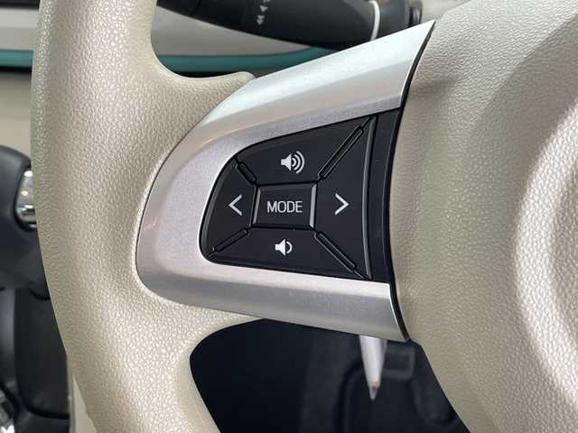 ダイハツ ムーヴ キャンバス G メイクアップ リミテッド　SAⅢ 千葉県 2019(令1)年 5.1万km パールホワイトⅢ/ファインミントメタリック 2トーン スマートアシストIII/　衝突回避支援ブレーキ機能/　衝突警報機能（対車両・対歩行者/　車線逸脱警報機能/　誤発進抑制制御機能/　先行車発進お知らせ機能/　コーナーセンサー/　オートハイビーム/純正SDメモリナビ/フルセグTV BT CD USB DVD/全方位カメラ/両側パワースライドドア/ETC/LEDヘッドライト/オートライト/プッシュスタート/スマートキー