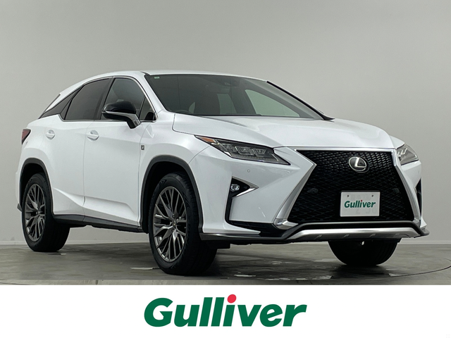 レクサス ＲＸ 200t Fスポーツ 埼玉県 2017(平29)年 3.4万km ホワイトノーヴァガラスフレーク 赤革　３眼ＬＥＤ　　Ｂカメラ　ＢＳＭ　ＨＵＤ　Ｅ　シートヒーター　エアシート　ＢＳＭ　ビルトインＥＴＣ２．０　前後ドライブレコーダー　パワーシート　電動バックドア　追従走行　ＢＴ　衝突軽減　