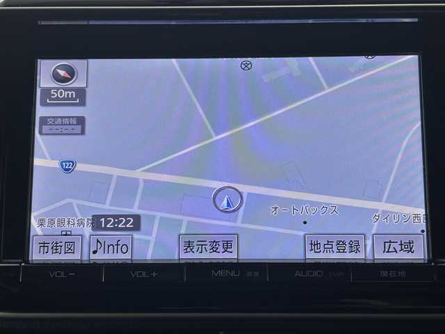 トヨタ ヴォクシー ハイブリッド X 埼玉県 2014(平26)年 13.5万km ブラック 9型ナビ　フリップダウンモニター　バックカメラ　モデリスタエアロ　パワースライドドア　ビルトインETC　ドアバイザー　フロアマット　スマートキー　ＬＥＤヘッドライト　フォグランプ