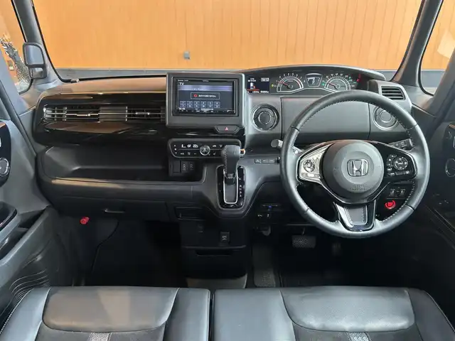 ホンダ Ｎ ＢＯＸ カスタム L ターボ 宮城県 2021(令3)年 1.7万km プラチナホワイトパール ワンオーナー/ホンダセンシング/社外メモリナビ/バックカメラ/フルセグTV/Bluetooth機能/両側パワースライドドア/スマートキー/ハーフレザーシート/シートヒーター/LEDヘッドライト/ステアリングスイッチ/純正15インチAW/ETC車載器/前後ドライブレコーダー