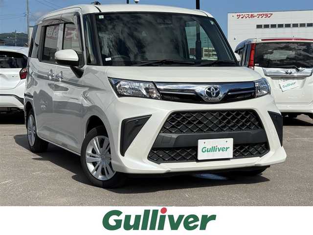 トヨタ ルーミー X 道南・函館 2022(令4)年 2.9万km パールホワイトⅢ ・純正ナビ/・ワンセグＴＶ/・バックカメラ/・片側パワースライドドア/・ＥＴＣ/・寒冷地仕様/・衝突被害軽減ブレーキ/・コーナーセンサー/・オートハイビーム/・車線逸脱警報/・横滑り防止装置/・ウォークスルー/・スマートキー