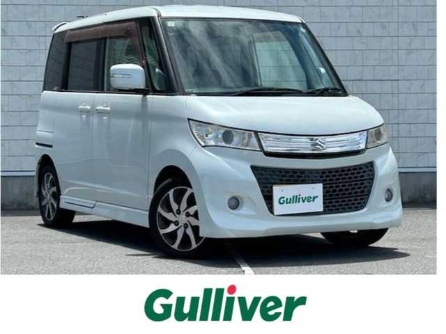 スズキ パレット ＳＷ TS 静岡県 2011(平23)年 7万km パールホワイト 社外ナビ（AM/FM/DVD/CD）/フルセグTV/ETC/社外前後ドライブレコーダー/ベンチシート/オートライト/純正アルミホイール/純正フロアマット