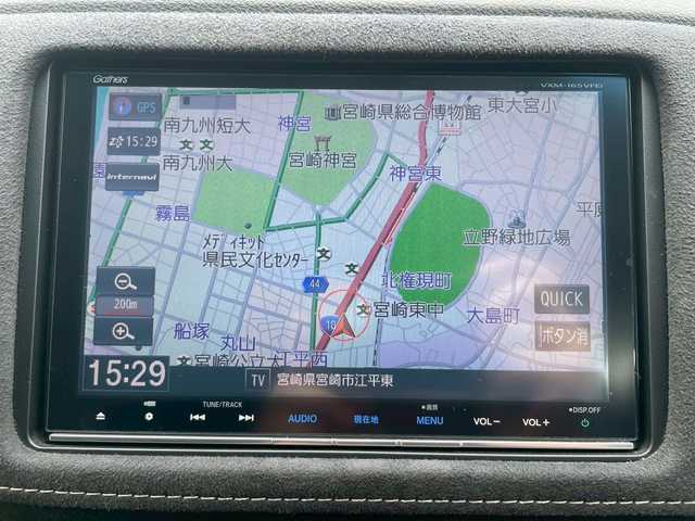 ホンダ ヴェゼル ハイブリッド RS ホンダセンシング 宮崎県 2016(平28)年 5.3万km パール 純正8インチSDナビ/フルセグTV/Bluetooth接続/CD/DVD/ETC/バックカメラ/前席シートヒーター/パドルシフト/純正フロアマット/ドアバイザー
