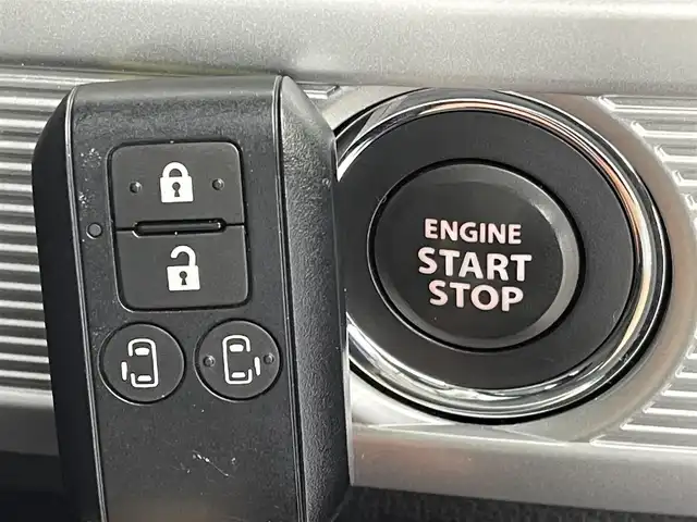 スズキ スペーシア HYBRID X 群馬県 2019(平31)年 5.4万km ブリスクブルーM 社外７型ナビ（ＢＴ／ＣＤ／ＳＤ／ワンセグ）　Ｂカメラ　衝突軽減　レーンキープ　オートハイビーム　両側パワスラ　シートヒーター　ドラレコ　コーナーセンサー　サーキュレーター　ＬＥＤヘッド　Ｐスタート　スマートキー　純正アルミ　禁煙車