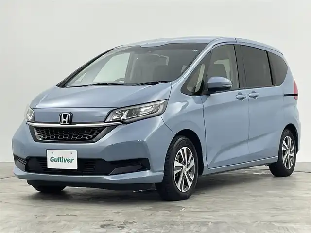 ホンダ フリード G ホンダセンシング 群馬県 2019(令1)年 4.3万km シーグラスブルーパール 純正７インチナビ　バックカメラ　両側パワースライドドア　レーダークルーズコントロール　ＬＥＤライト　シートヒーター　純正１５インチＡＷ　ステアリングリモコン　ＥＴＣ２．０　ドライブレコーダー　禁煙車