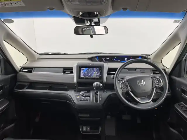 ホンダ フリード G ホンダセンシング 群馬県 2019(令1)年 4.3万km シーグラスブルーパール 純正７インチナビ　バックカメラ　両側パワースライドドア　レーダークルーズコントロール　ＬＥＤライト　シートヒーター　純正１５インチＡＷ　ステアリングリモコン　ＥＴＣ２．０　ドライブレコーダー　禁煙車