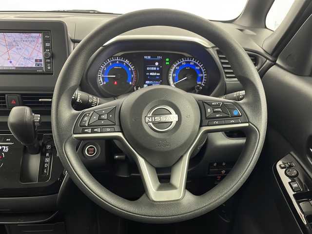 日産 ルークス HWS X プロパイロットED 栃木県 2023(令5)年 3.2万km チタニウムグレーメタリック 純正ナビ/全周囲カメラ/ハンズフリーオートスライドドア/両側電動スライドドア/ステアリングスイッチ/インテリジェントルームミラー/コーナーセンサー/LEDヘッドライト/ETC/アイドリングストップ/オートライト/純正フロアマット/プロパイロット/エマージェンシーブレーキ/オートブレーキホールド/スマートキー