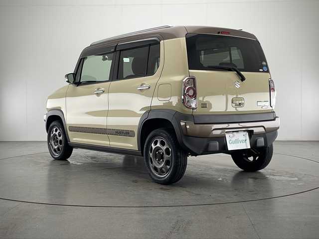 スズキ ハスラー ワンダラー 宮崎県 2019(平31)年 3.5万km シフォンアイボリーメタリック/ウッディブラウン2トーンルーフ 禁煙車/社外ナビTV/（CN-RZ743W/CD/DVD/Bluetooth/FMAM/フルセグTV)/純正ビルトインETC/純正ドライブレコーダー/純正キセノンオートライト/純正フォグ/純正セキュリティアラーム/純正フロアマット/レーンディパーチャーアラート/前席シートヒーター/ハーフレザーシート/オートエアコン/本革巻ハンドル/スマートキー/プッシュエンジンスタート/新車時保証書/取扱い説明書