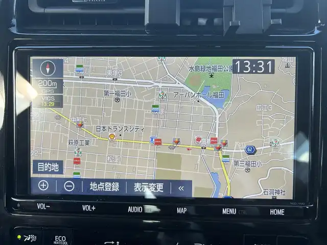 トヨタ プリウス A 岡山県 2019(平31)年 2.7万km ホワイトパールクリスタルシャイン 登録時走行距離26517km/ワンオーナー/純正9インチナビ/フルセグTV(AM/FM/CD/DVD/Bluetooth)/バックカメラ/ビルトインETC/ドライブレコーダー/ヘッドアップディスプレイ/トヨタセーフティセンス/・ブラインドスポットモニター/・レーダークルーズコントロール/・アドバンストパーク/・プリクラッシュセーフティ/・オートマチックハイビーム/・レーントレーシングアシスト/純正フロアマット/15インチ純正AW/レーダー探知機/プッシュスタート/スマートキー×2