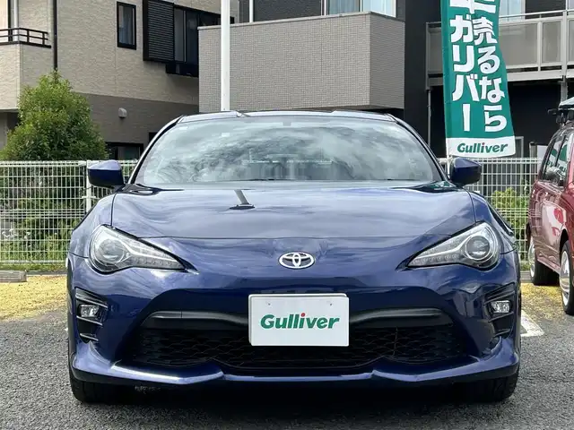 トヨタ ８６ GT 宮城県 2018(平30)年 6.5万km アズライトブルー 純正ナビ（ＴＶ，ＦＭ，ＡＭ，ＢＴ）//クルーズコントロール//TRD(サイドスカート/リアトランクスポイラー)//ENDLESSサスペンション//ENDLESSキャリパー//社外AW18インチ(ENKEI)//VSC SPORT//プッシュスタート
